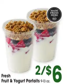 Jewel-Osco Fresh Fruit & Yogurt Parfaits offer