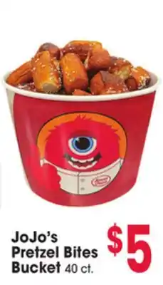 Jewel-Osco JoJo's Pretzel Bites Bucket offer