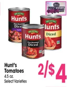 Jewel-Osco Hunt's Tomatoes offer