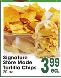 Jewel-Osco Signature Store Made Tortilla Chips offer