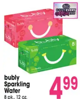 Jewel-Osco bubly Sparkling Water offer