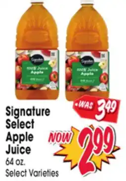 Jewel-Osco Signature Select Apple Juice offer