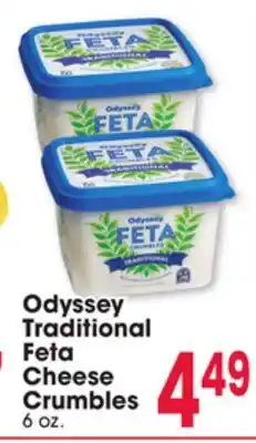 Jewel-Osco Odyssey Traditional Feta Cheese Crumbles offer