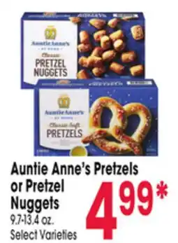Jewel-Osco Auntie Anne's Pretzels or Pretzel Nuggets offer