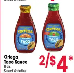 Jewel-Osco Ortega Taco Sauce offer
