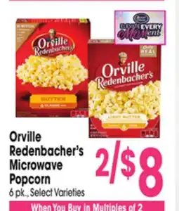 Jewel-Osco Orville Redenbacher's Microwave Popcorn offer