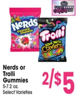 Jewel-Osco Nerds or Trolli Gummies offer