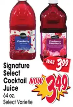 Jewel-Osco Signature Select Cocktail Juice offer
