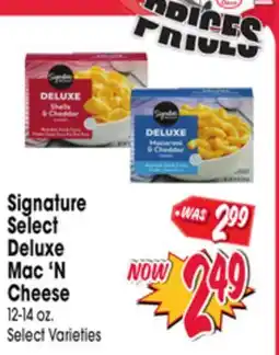 Jewel-Osco Signature Select Deluxe Mac 'N Cheese offer