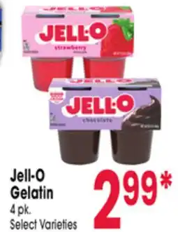 Jewel-Osco Jell-O Gelatin offer