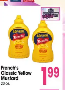 Jewel-Osco French's Classic Yellow Mustard offer