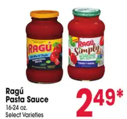 Jewel-Osco Ragú Pasta Sauce offer