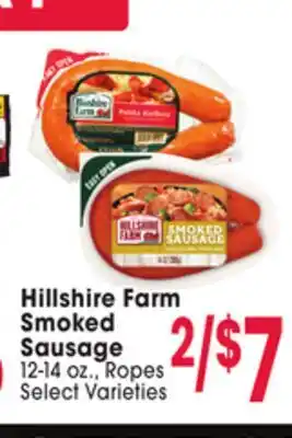 Jewel-Osco Hillshire Farm Smoked Sausage offer