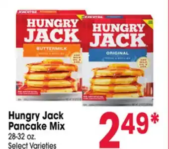 Jewel-Osco Hungry Jack Pancake Mix offer