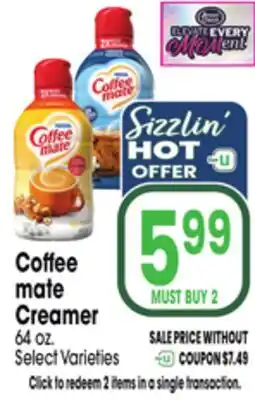 Jewel-Osco Coffee mate Creamer offer