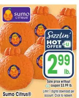Jewel-Osco Sumo Citrus offer