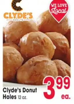Jewel-Osco Clyde's Donut Holes offer