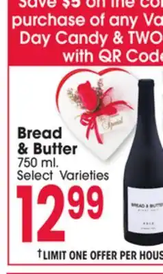 Jewel-Osco Bread & Butter offer