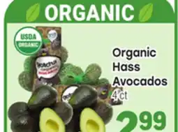 Tony’s Fresh Market Organic Hass Avocados offer