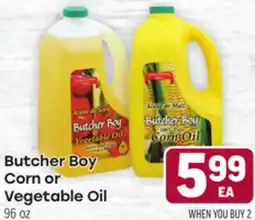 Tony’s Fresh Market Butcher Boy Corn or Vegetable Oil offer