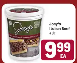 Tony’s Fresh Market Joey's Italian Beef offer