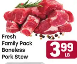 Tony’s Fresh Market Fresh Family Pack Boneless Pork Stew offer