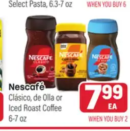 Tony’s Fresh Market Nescafé Clásico, de Olla or Iced Roast Coffee offer
