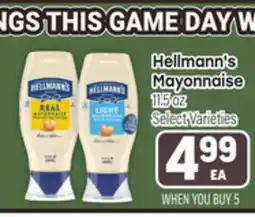 Tony’s Fresh Market Hellmann's Mayonnaise offer