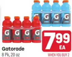 Tony’s Fresh Market Gatorade offer