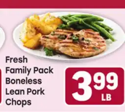 Tony’s Fresh Market Boneless Lean Pork Chops offer