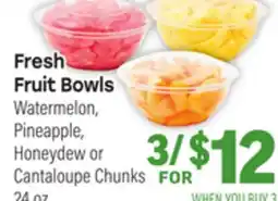Tony’s Fresh Market Fresh Fruit Bowls offer