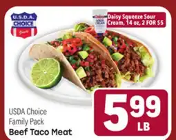 Tony’s Fresh Market Beef Taco Meat offer
