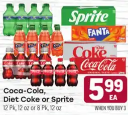 Tony’s Fresh Market Coca-Cola, Diet Coke or Sprite offer