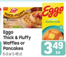 Tony’s Fresh Market Eggo Thick & Fluffy Waffles or Pancakes offer