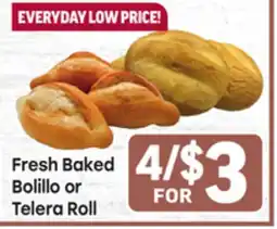 Tony’s Fresh Market Fresh Baked Bolillo or Telera Roll offer
