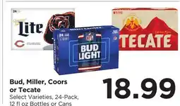 Food 4 Less Bud, Miller, Coors or Tecate offer