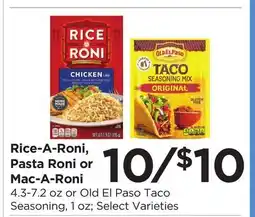 Food 4 Less Rice-A-Roni, Pasta Roni or Mac-A-Roni offer