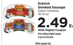 Food 4 Less Eckrich Smoked Sausage offer