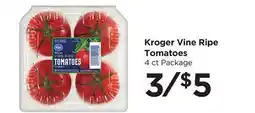 Food 4 Less Kroger Vine Ripe Tomatoes offer