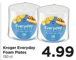 Food 4 Less Kroger Everyday Foam Plates offer