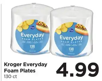 Food 4 Less Kroger Everyday Foam Plates offer