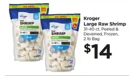 Food 4 Less Kroger Large Raw Shrimp offer