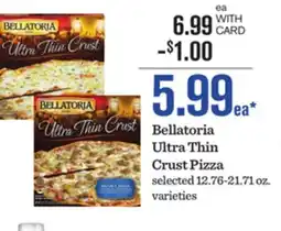 Mariano's Bellatoria Ultra Thin Crust Pizza offer