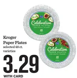 Mariano's Kroger Paper Plates offer