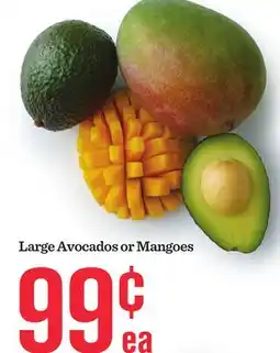 Mariano's Large Avocados or Mangoes offer