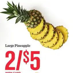 Mariano's Large Pineapple offer