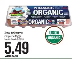 Mariano's Pete & Gerry's Organic Eggs offer