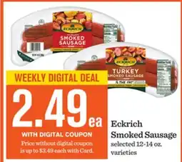 Mariano's Eckrich Smoked Sausage offer