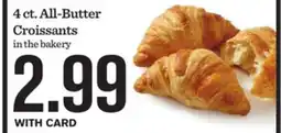 Mariano's 4 ct. All-Butter Croissants offer