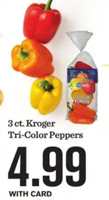 Mariano's Kroger Tri-Color Peppers offer